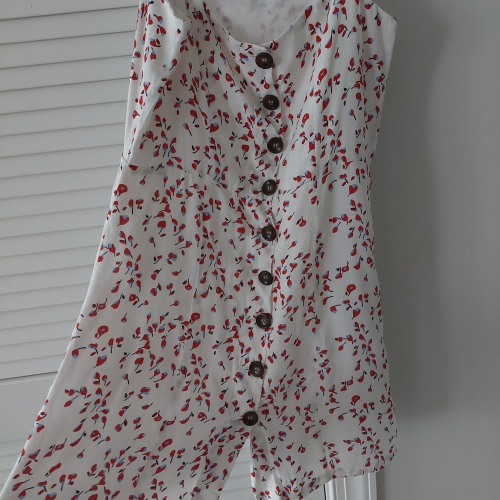 OLIVACEOUS Short Summer dress